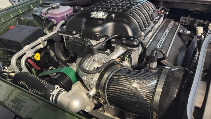 Dodge Redeye Carbon Fiber Intake System OEM Open air box system tube replacement preview