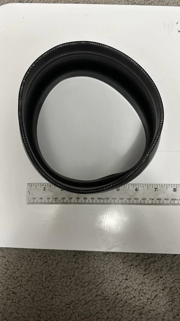 6in round coupler with bellow